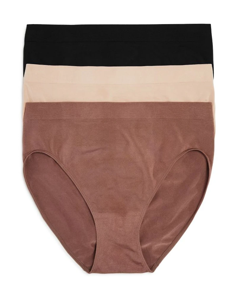 B.Smooth® Seamless High-Cut Briefs, Set of 3