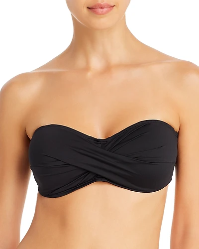 Tommy Bahama Pearl Twist Bandeau Bikini Top