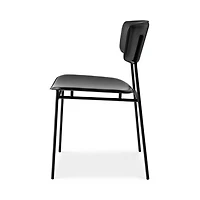 Fifties Matte-Leather Chair