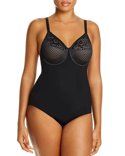 Visual Effects Shaping Bodysuit with Minimizer