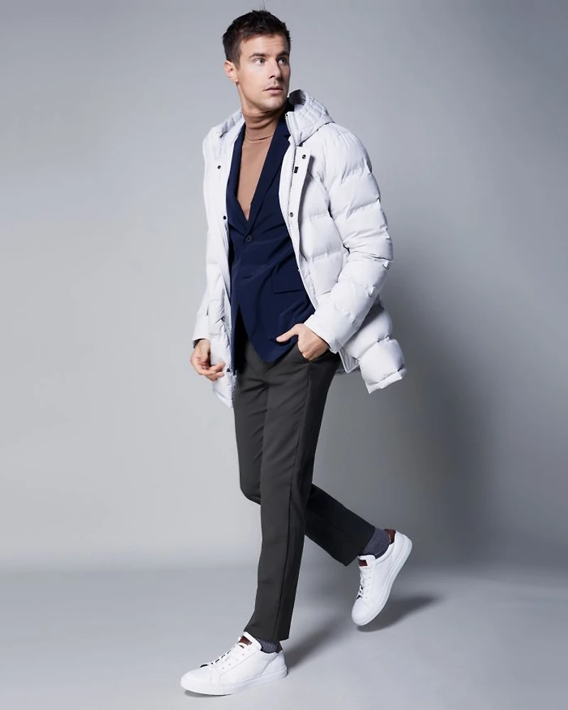 Men's Knox Leather Low-Top Sneakers