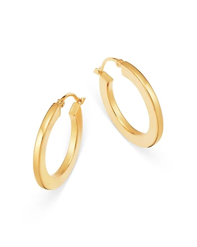 Hoop Earrings in 14K Yellow Gold - Exclusive