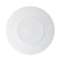 Bernardaud Twist White Collection Service Plate