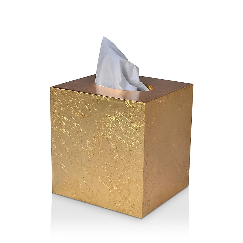 Mike and Ally Eos Gold Leaf Tissue Box