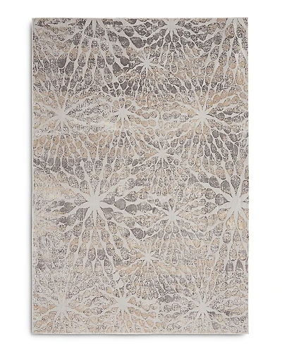 Nourison Silky Textures SLY07 Area Rug, 5'3 x 7'3