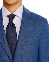 Delave Linen Slim Fit Suit Jacket