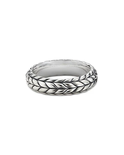 Men's Sterling Silver Chevron Ring