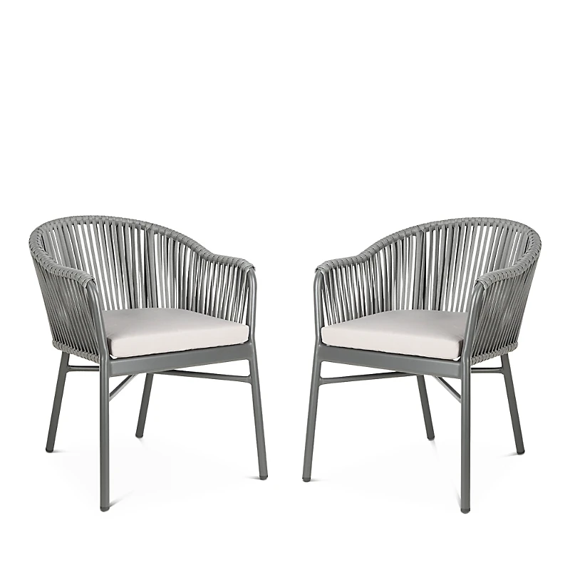 Safavieh Stefano Stackable Rope Chairs, Set of 2