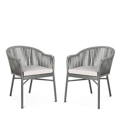 Safavieh Stefano Stackable Rope Chairs, Set of 2