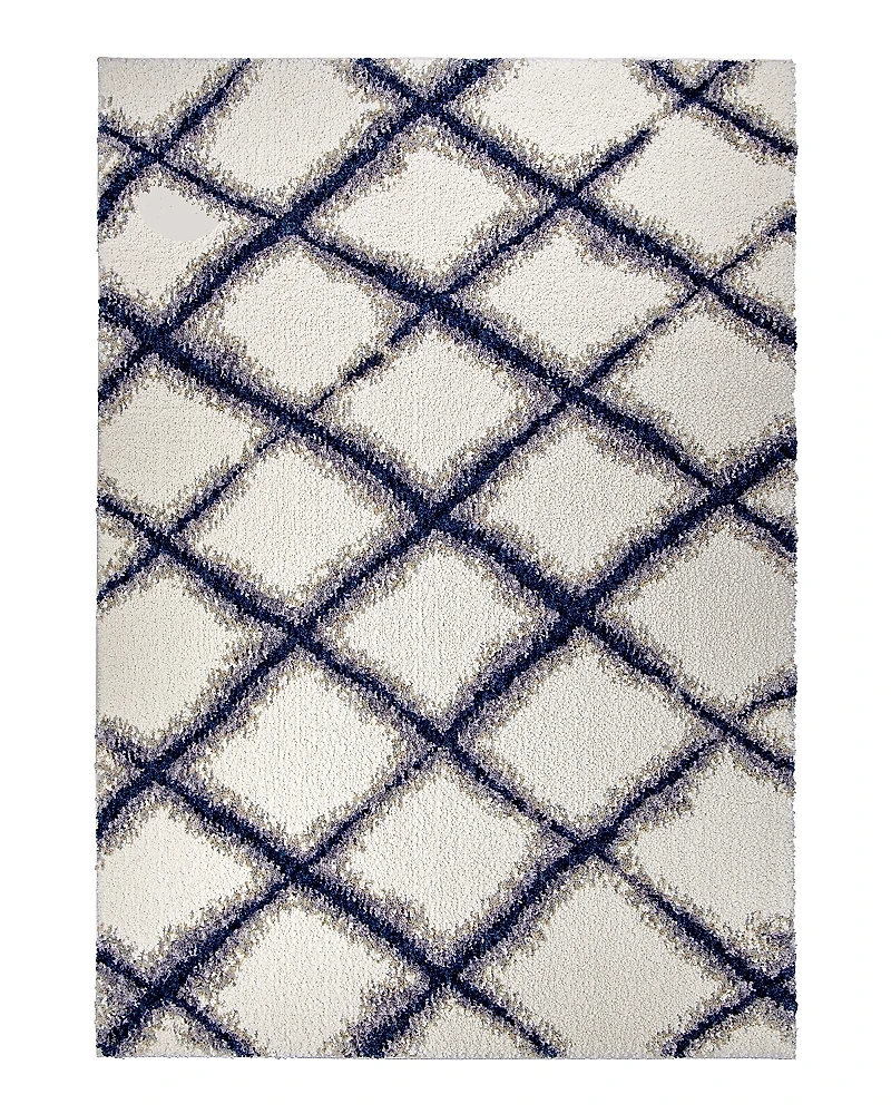 Palmetto Living Orian Cotton Tail Line Trellis Area Rug, 6'7 x 9'6