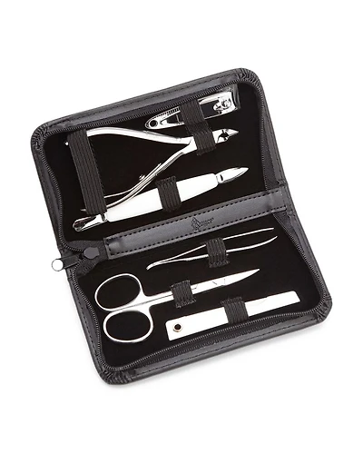 Leather Compact Grooming Kit