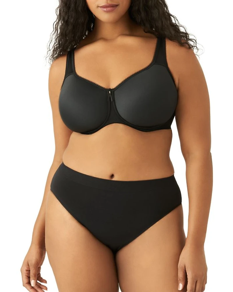 Basic Beauty Full-Figure Spacer Underwire T-Shirt Bra