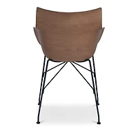 Kartell Q Slatted Ash Dining Chair