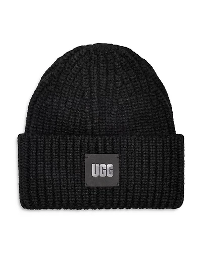 Chunky Rib Knit Beanie