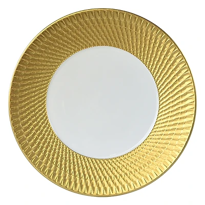 Bernardaud Twist Gold Service Plate - Exclusive