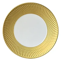 Bernardaud Twist Gold Service Plate - Exclusive