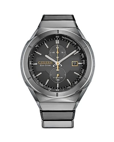 Citizen Eco-Drive Super Titanium Armor Chronograph, 44mm
