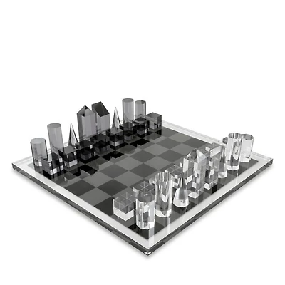Lucite Chess Set