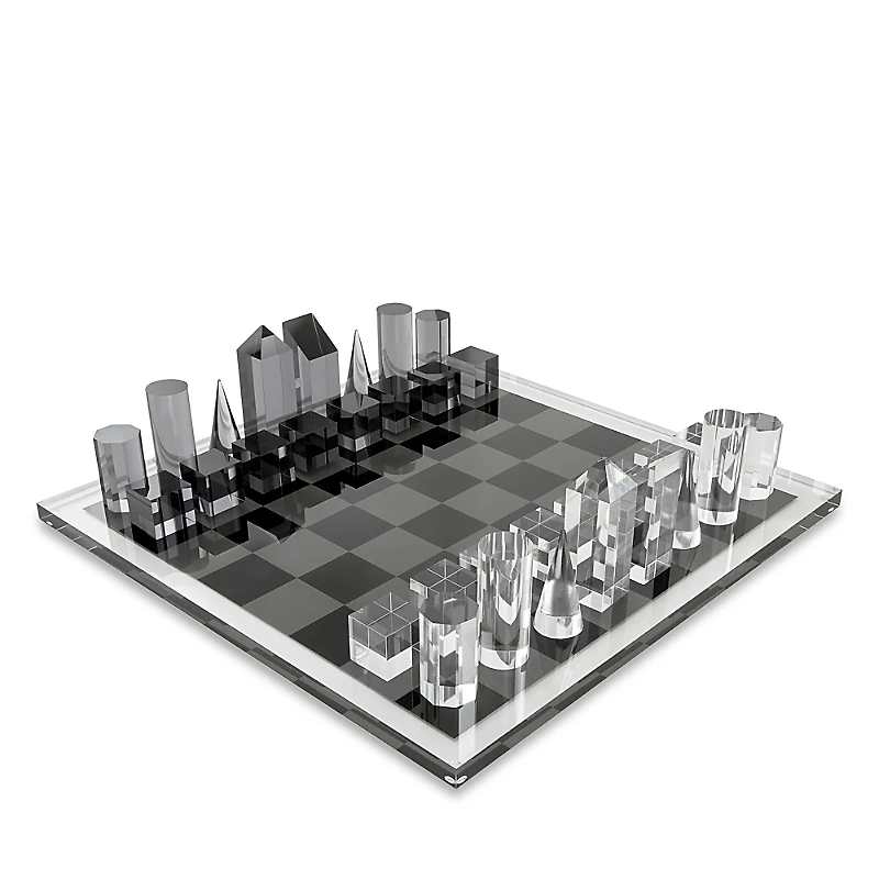 Tizo Designs Lucite Chess Set