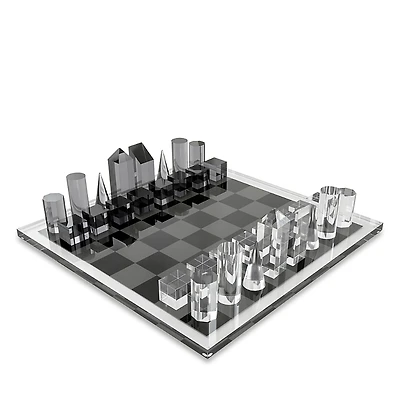 Tizo Designs Lucite Chess Set