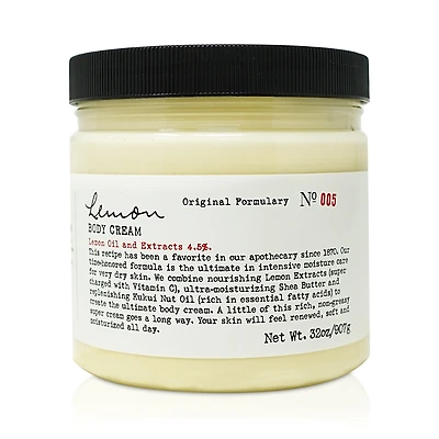 C. o. Bigelow Lemon Body Cream 32 oz.