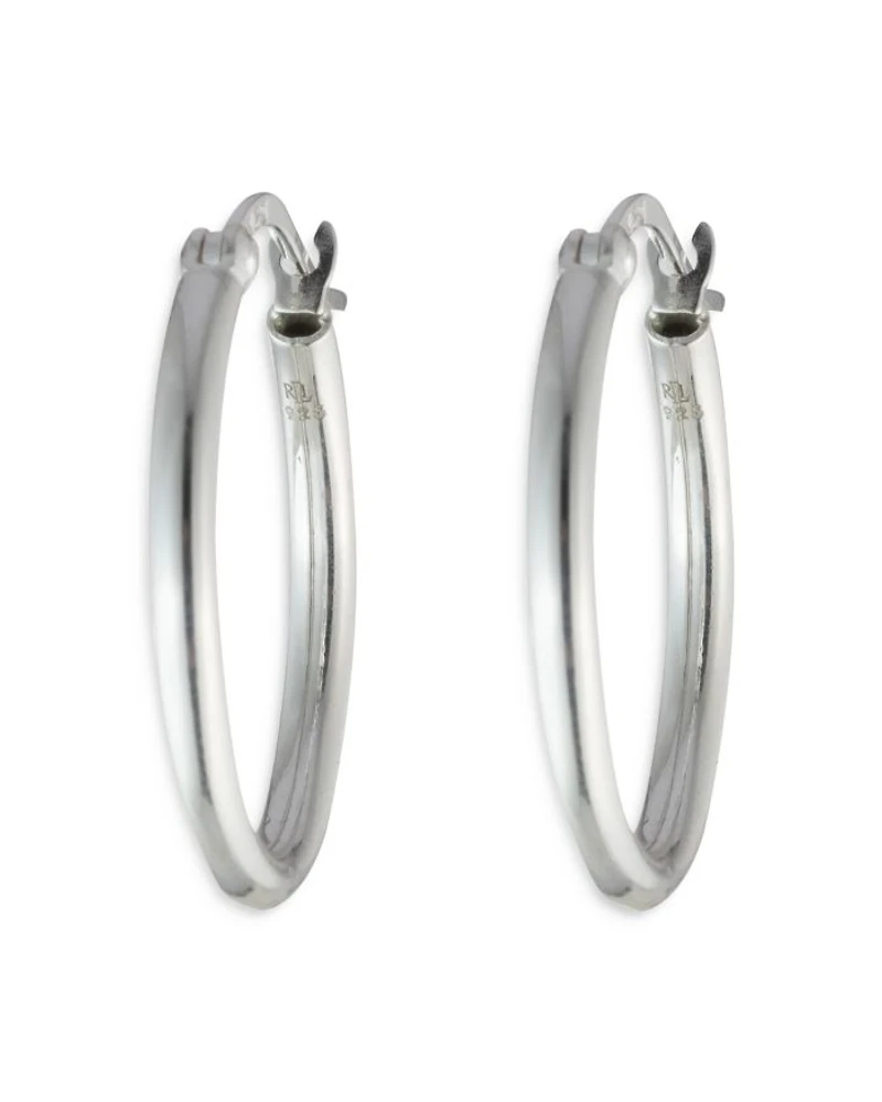 Hoop Earrings in Sterling Silver