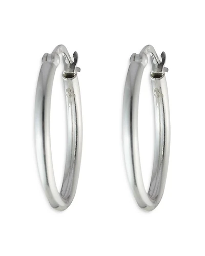 Hoop Earrings in Sterling Silver