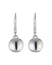 Bead Drop Earrings in Sterling Silver