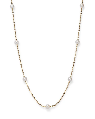 Roberto Coin 18K Yellow Gold Cultured Pearl Necklace