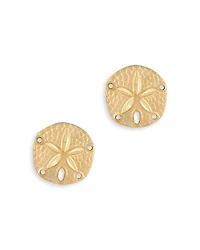 Bloomingdale's Fine Collection Sand Dollar Stud Earrings