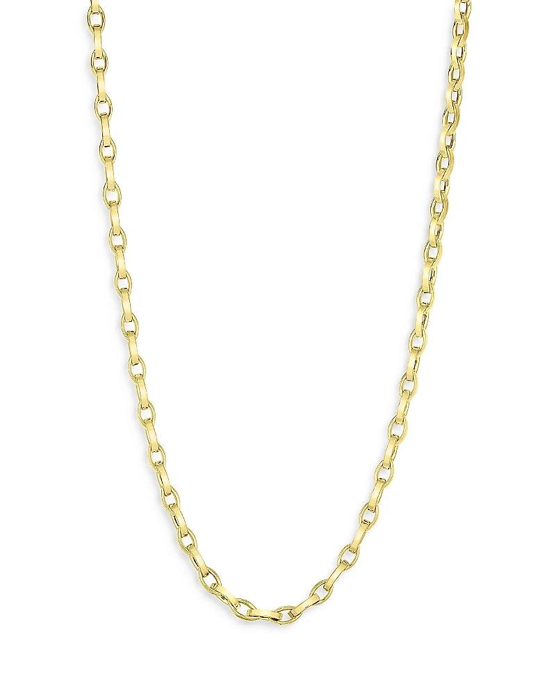 Roberto Coin 18K Yellow Gold Chain Necklace, 17