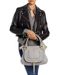 Marcie Medium Leather Satchel