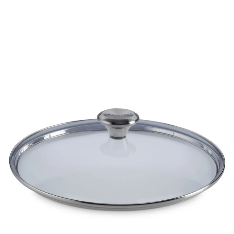 11" Glass Lid with Stainless Steel Knob