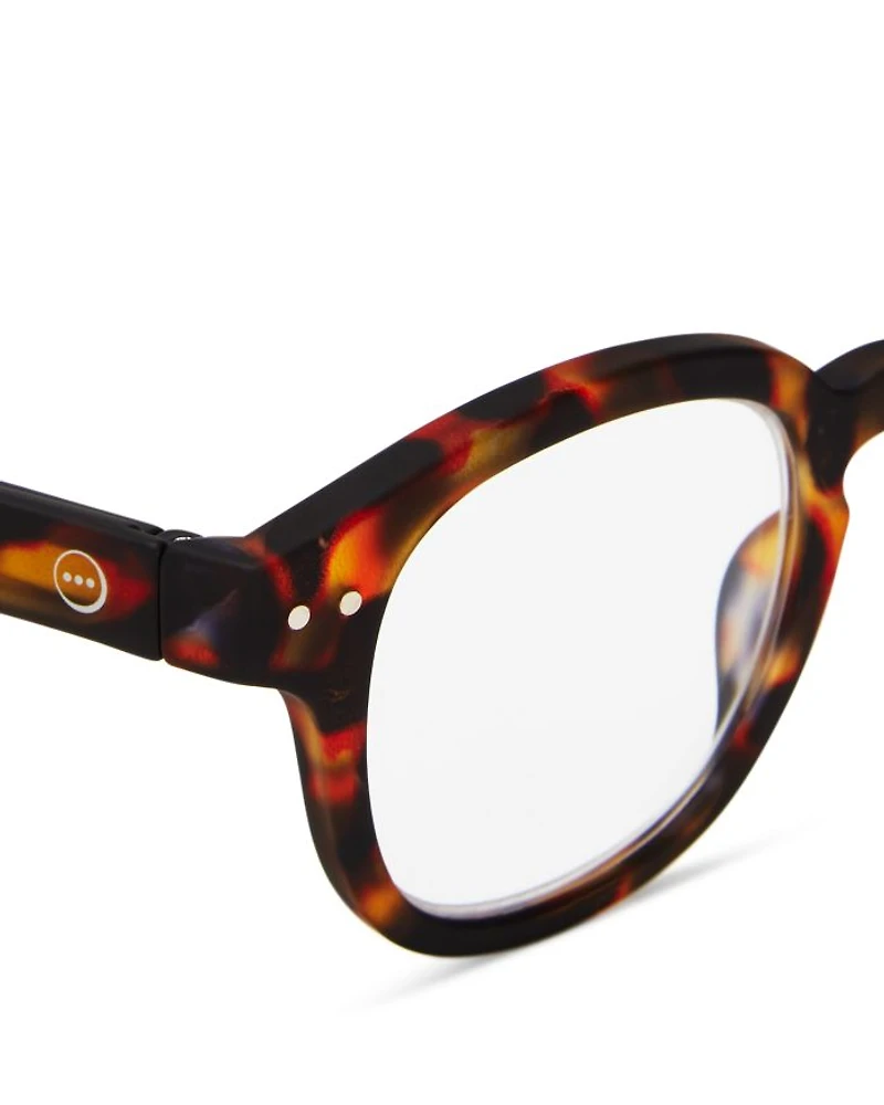 #C Square Reading Glasses, 45mm