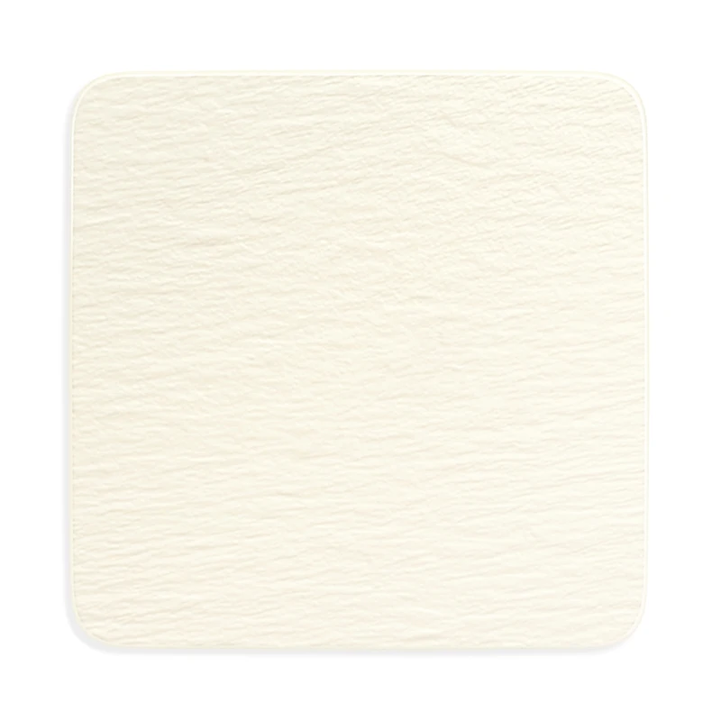 Villeroy & Boch Manufacture Rock Blanc Square Buffet Plate
