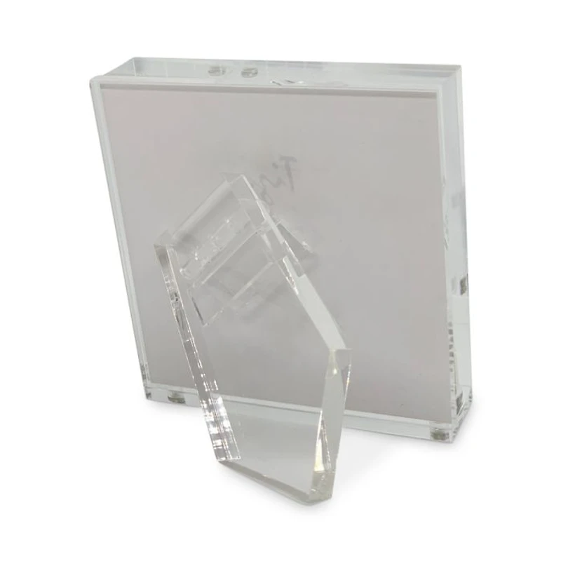 Lucite Easel Back 4" x 4" Picture Frame