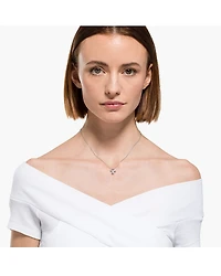 Mesmera Three Stone Pendant Necklace, 15.6"
