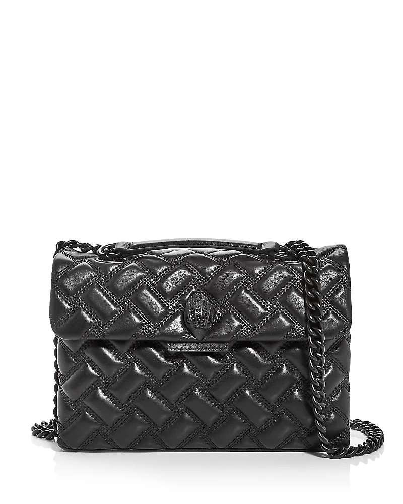 Kurt Geiger London Kensington Drench Leather Shoulder Bag