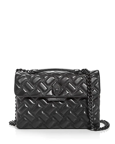 Kurt Geiger London Kensington Drench Leather Shoulder Bag