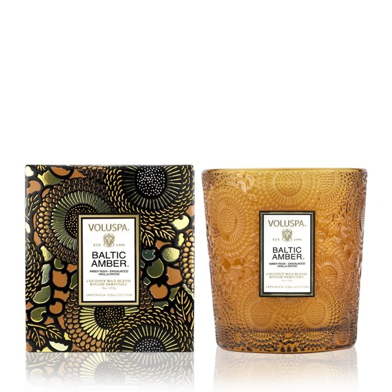 Japonica Baltic Amber Candle Collection