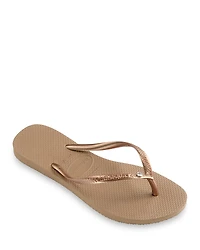 havaianas Women's Slim Crystal Ii Flip Flop Sandals