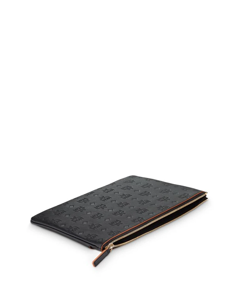 Aren Crossbody Pouch in Monogram Leather