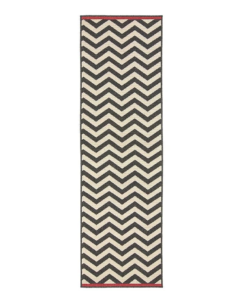 Livabliss Alfresco Alf-9646 Runner Area Rug, 2'5 x 11'10