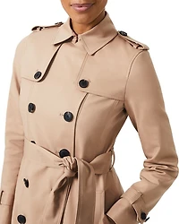 Petite Saskia Trench Coat