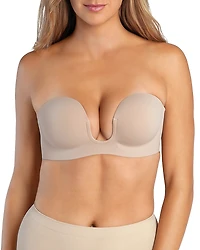 Fashion Forms Voluptuous U-Plunge Backless Strapless Adhesive Bra