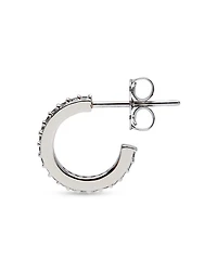 Pavé Hoop Earrings