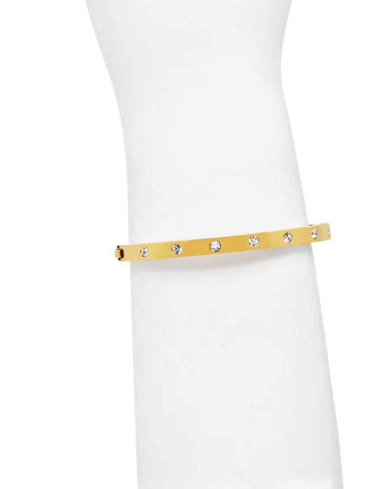 Stone Hinge Bangle