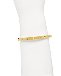Stone Hinge Bangle
