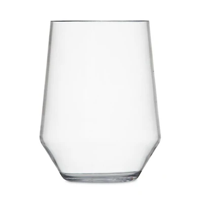 Fortessa D&V Sole Stemless Wine Outdoor Glasses, Set of 6