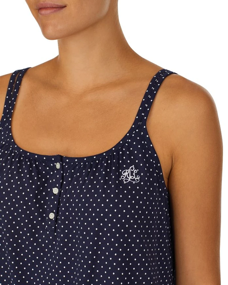 Polka Dot Short Night Gown